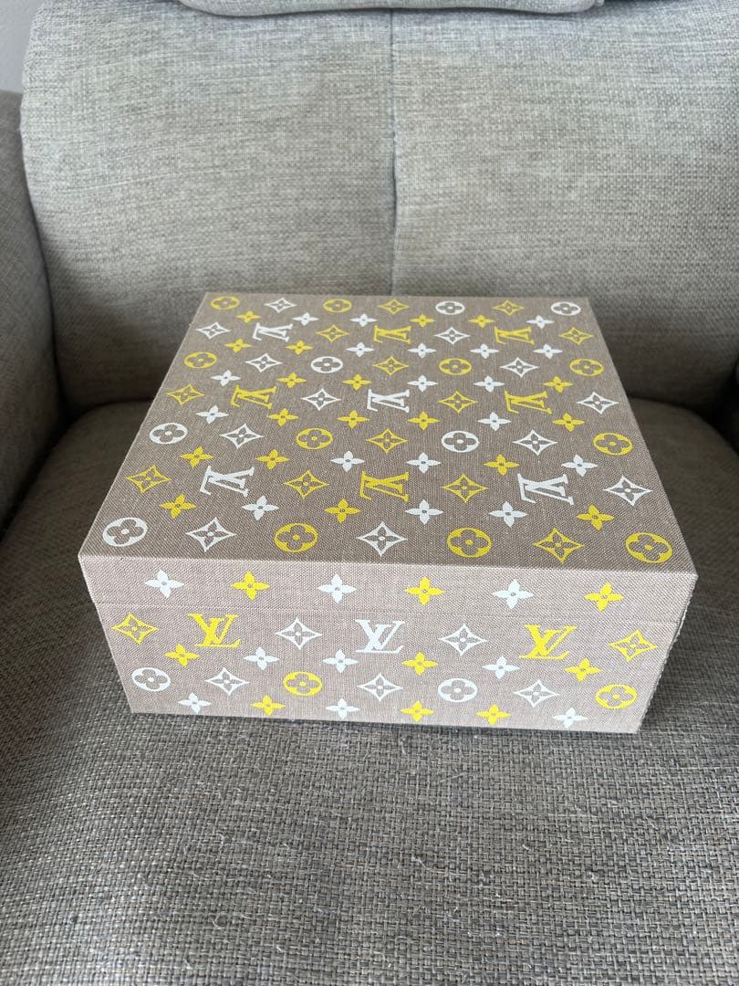 ルイヴィトン　保存箱　ファンシー収納ボックス　サングラス　スカーフ　VIP限定