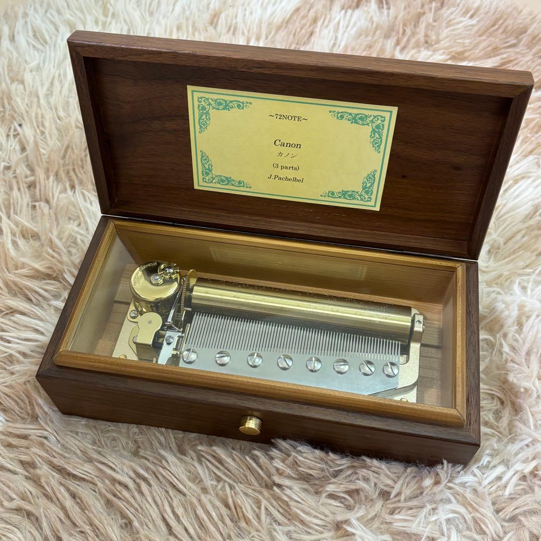 ORPHEUS サンキョー オルゴール カノン 72弁