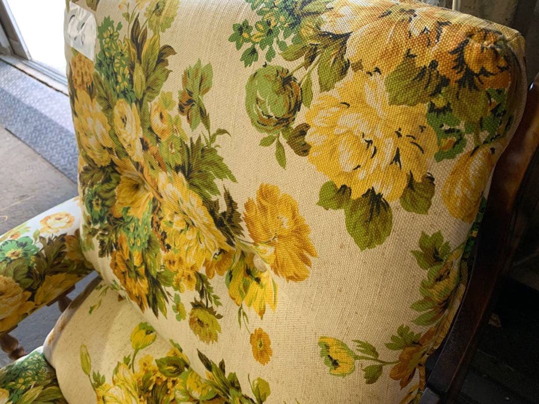 ✅オールド カリモク 一人がけソファ　2脚セット✅送料設置無料