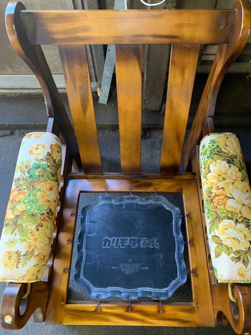 ✅オールド カリモク 一人がけソファ　2脚セット✅送料設置無料