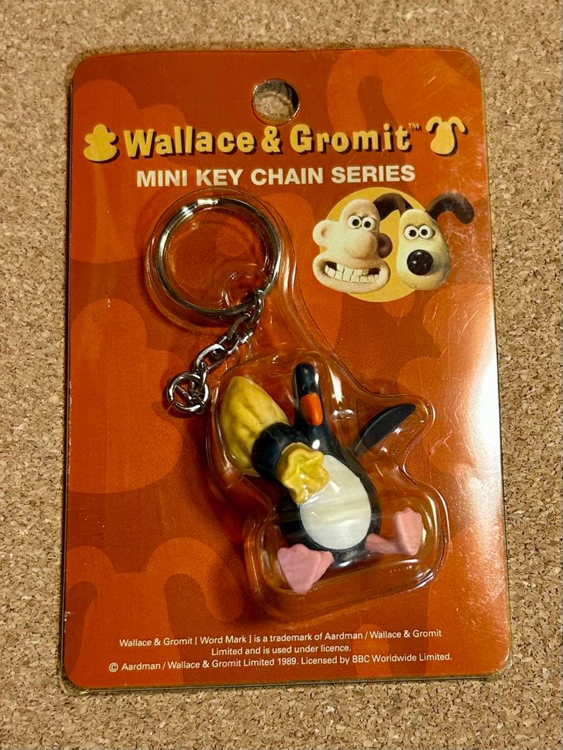 Wallace & Gromit マッグロウ　ミニキーチェーン