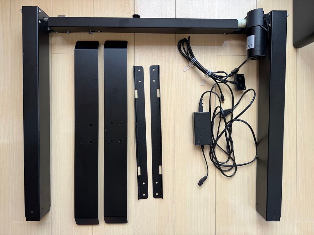 FlexiSpot 電動式スタンディングデスク脚 ブラックE1EB おまけ付き