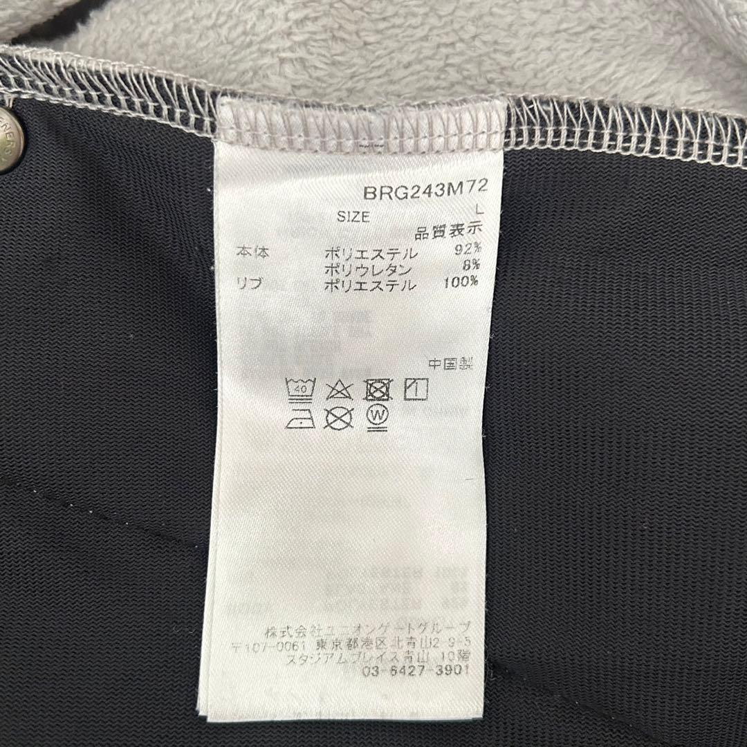 BRIEFING ジョガーパンツ 裾リブ 裏起毛 ストレッチ　ゴルフ