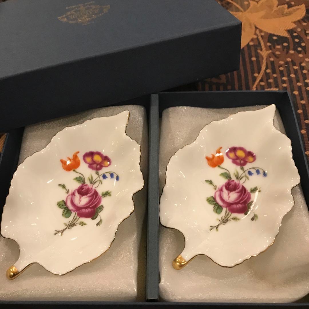 ロイヤルリモージュ☆小皿　ペアセット　新品未使用品‼️