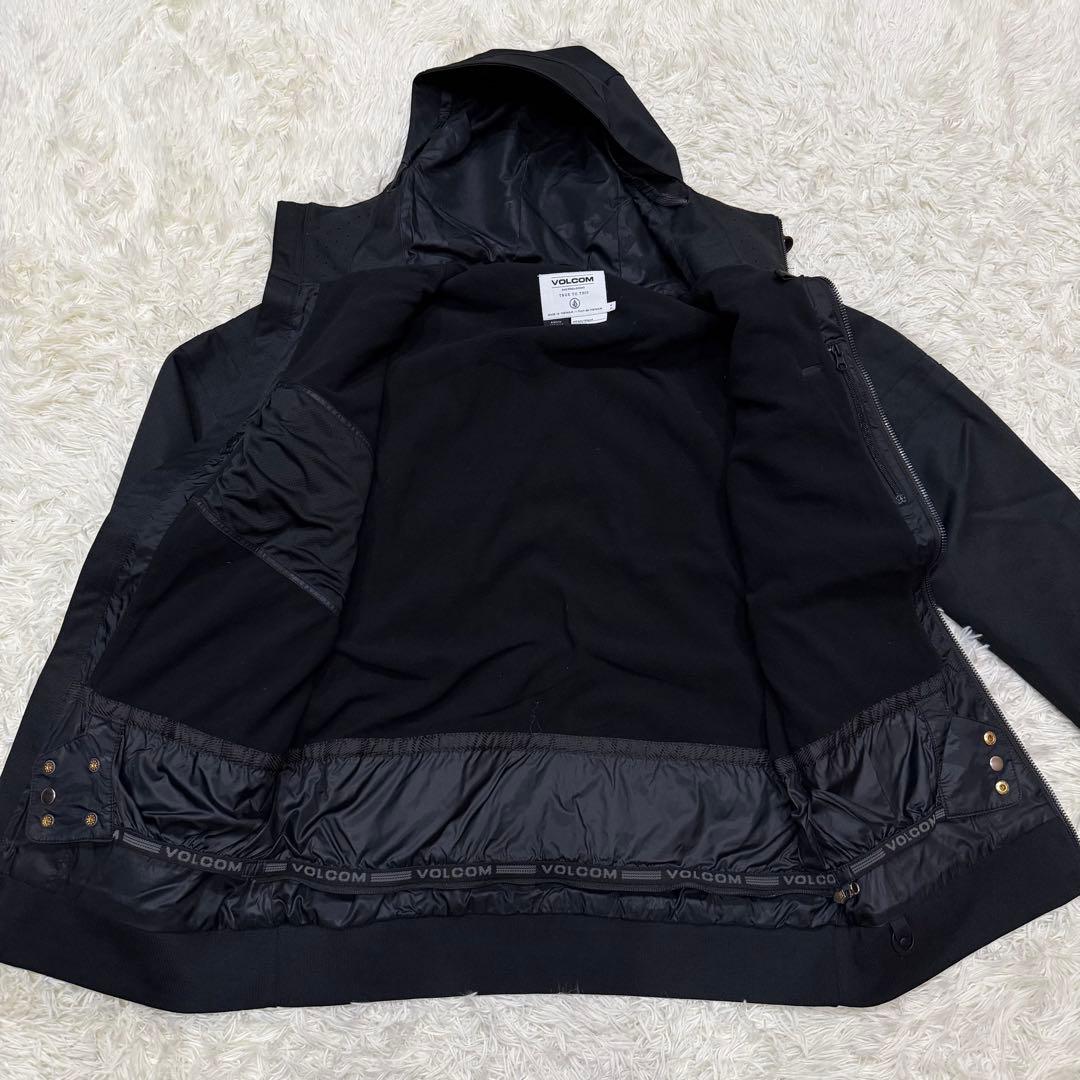 1919　volcom　ボルコム　スノボウェア　オールブラック　M　黒