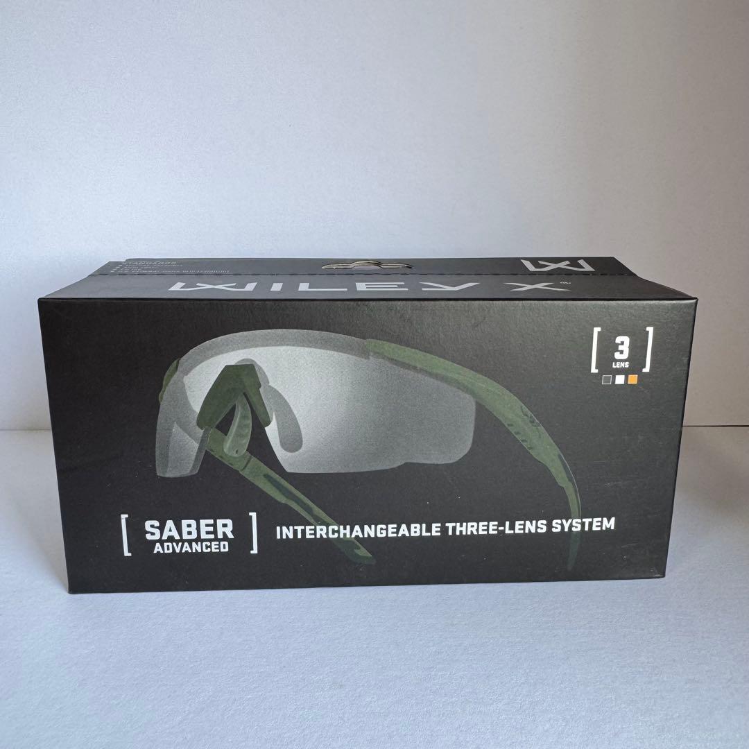 【新品未開封❗️】WILEY X SABER ADVANCED ゴーグル自衛隊仕様