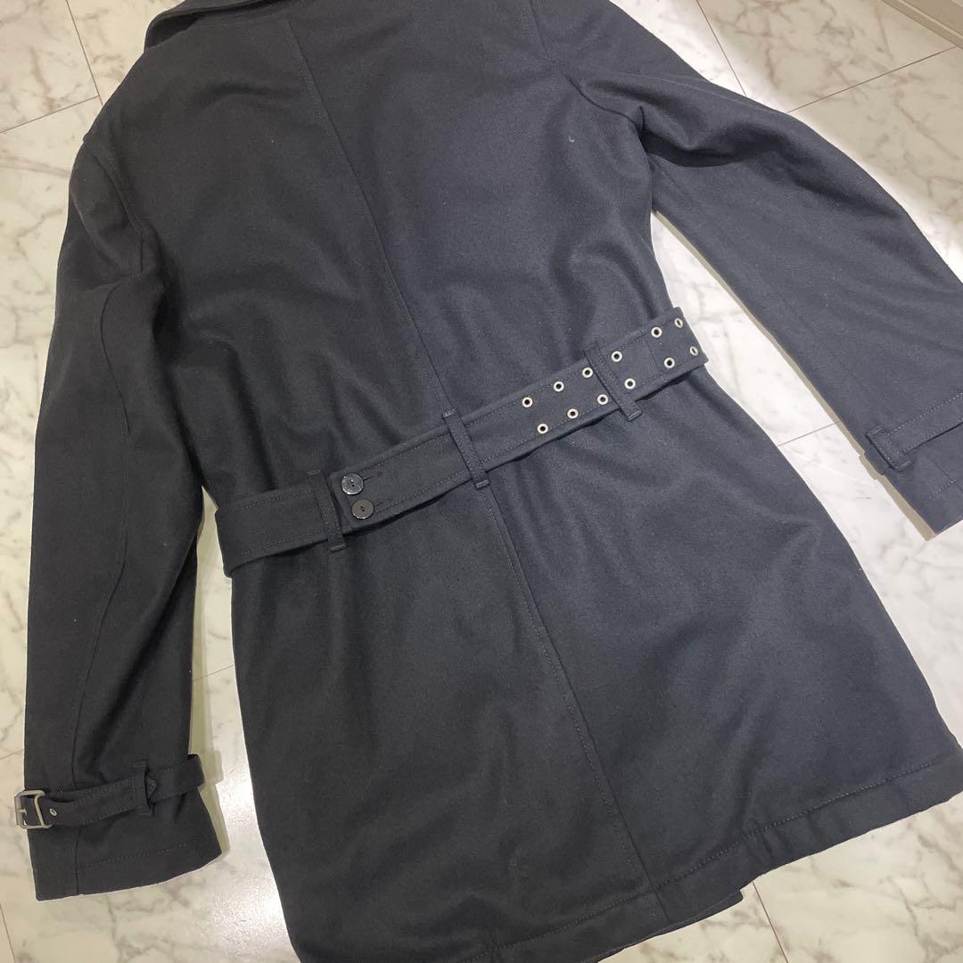 ANDREW MACKENZIE イタリア製 ウールコート【Ｌサイズ（48）】