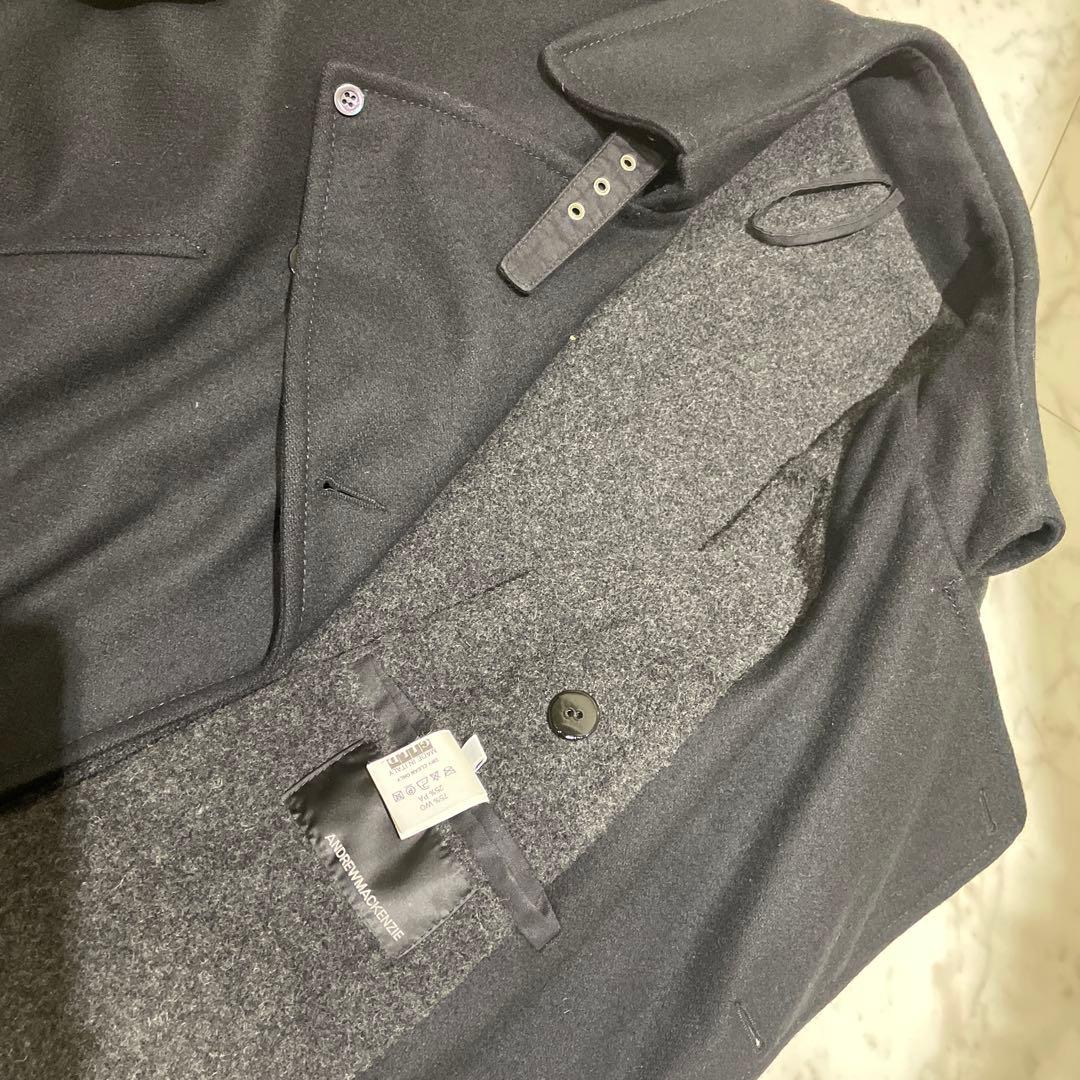 ANDREW MACKENZIE イタリア製 ウールコート【Ｌサイズ（48）】