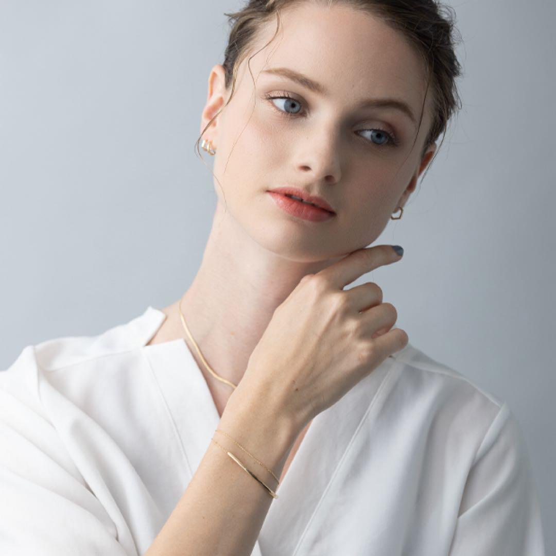 スタージュエリー K10 ブレスレット ハーフ バングル ブレスレット