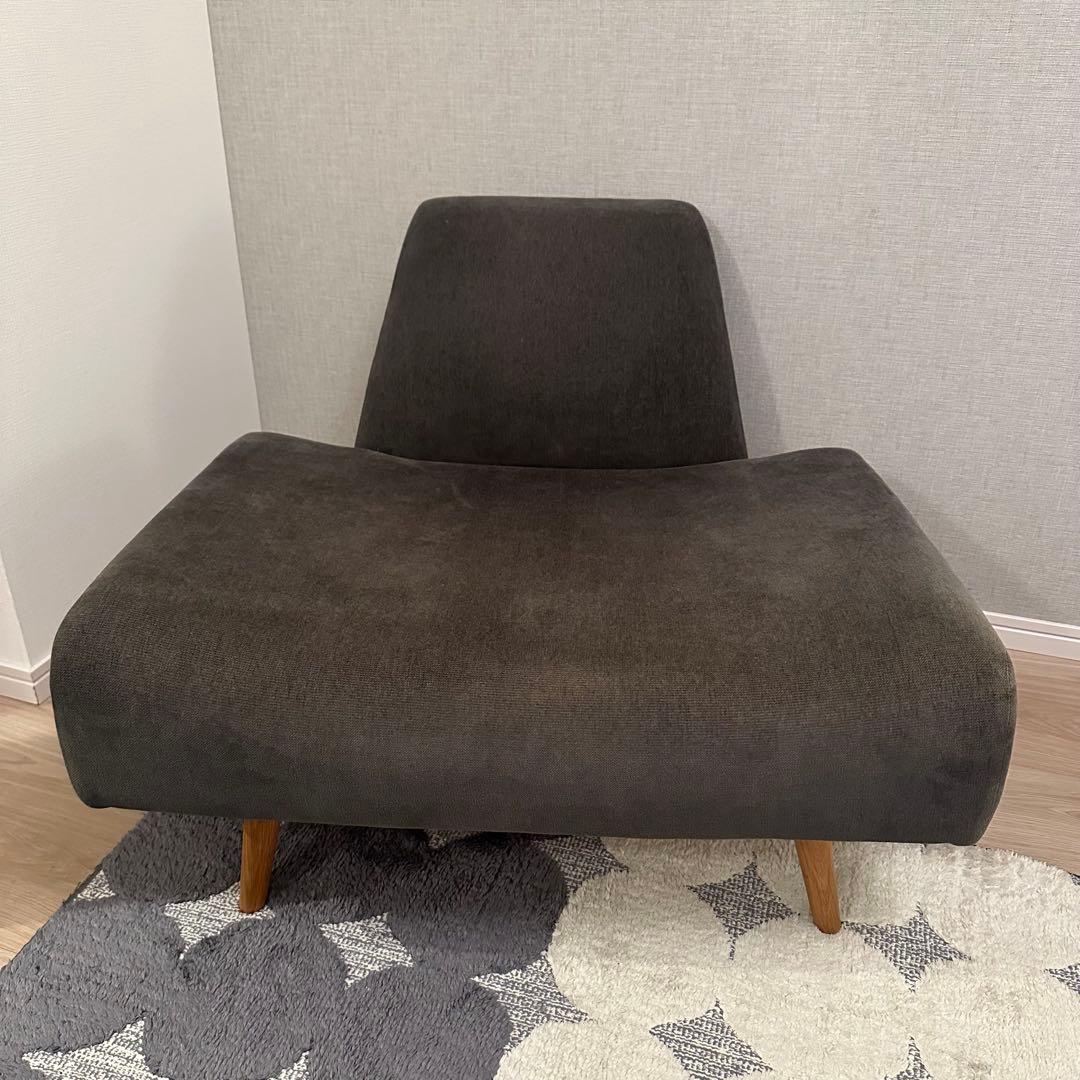 IDEE AO SOFA チャコール 1人掛けソファ