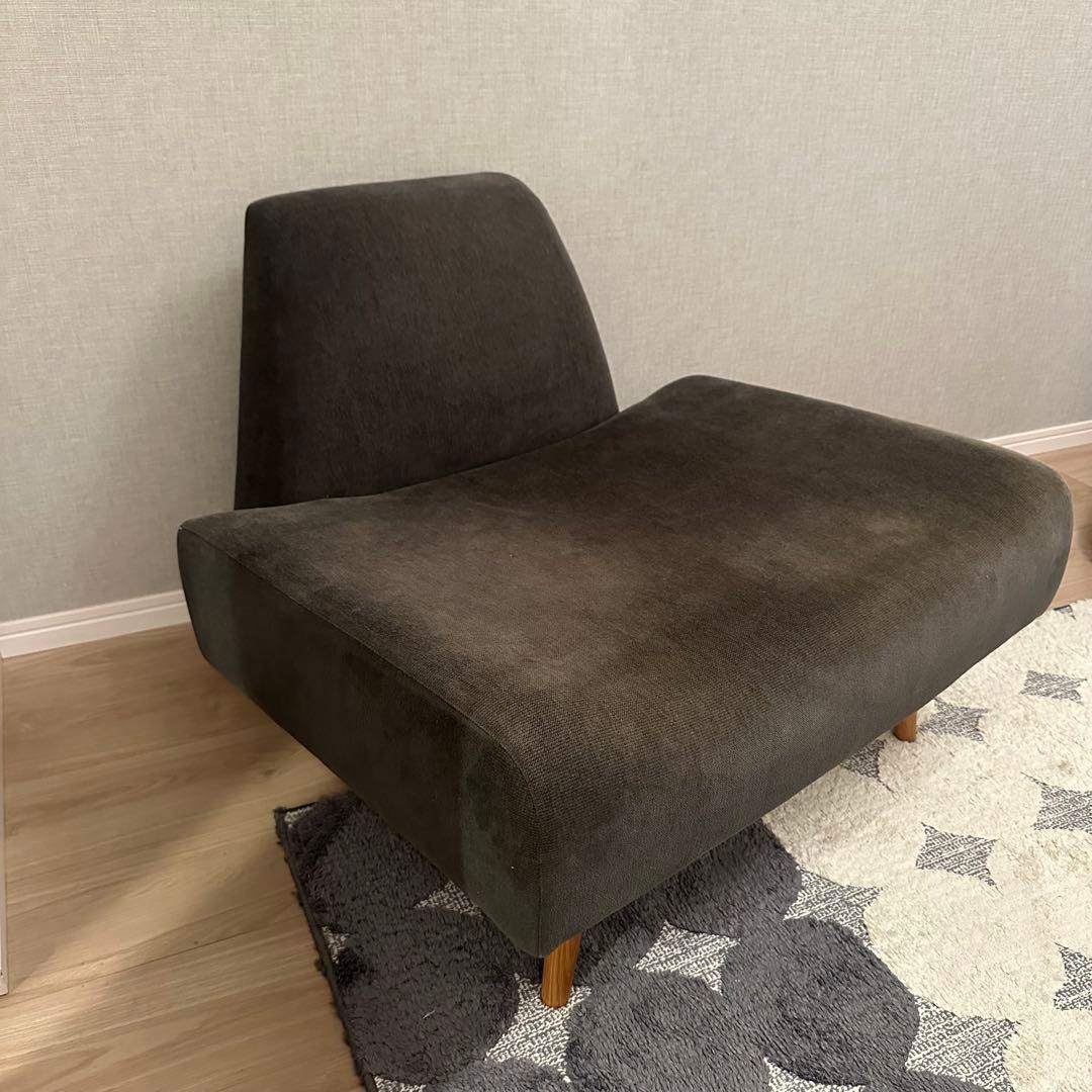 IDEE AO SOFA チャコール 1人掛けソファ
