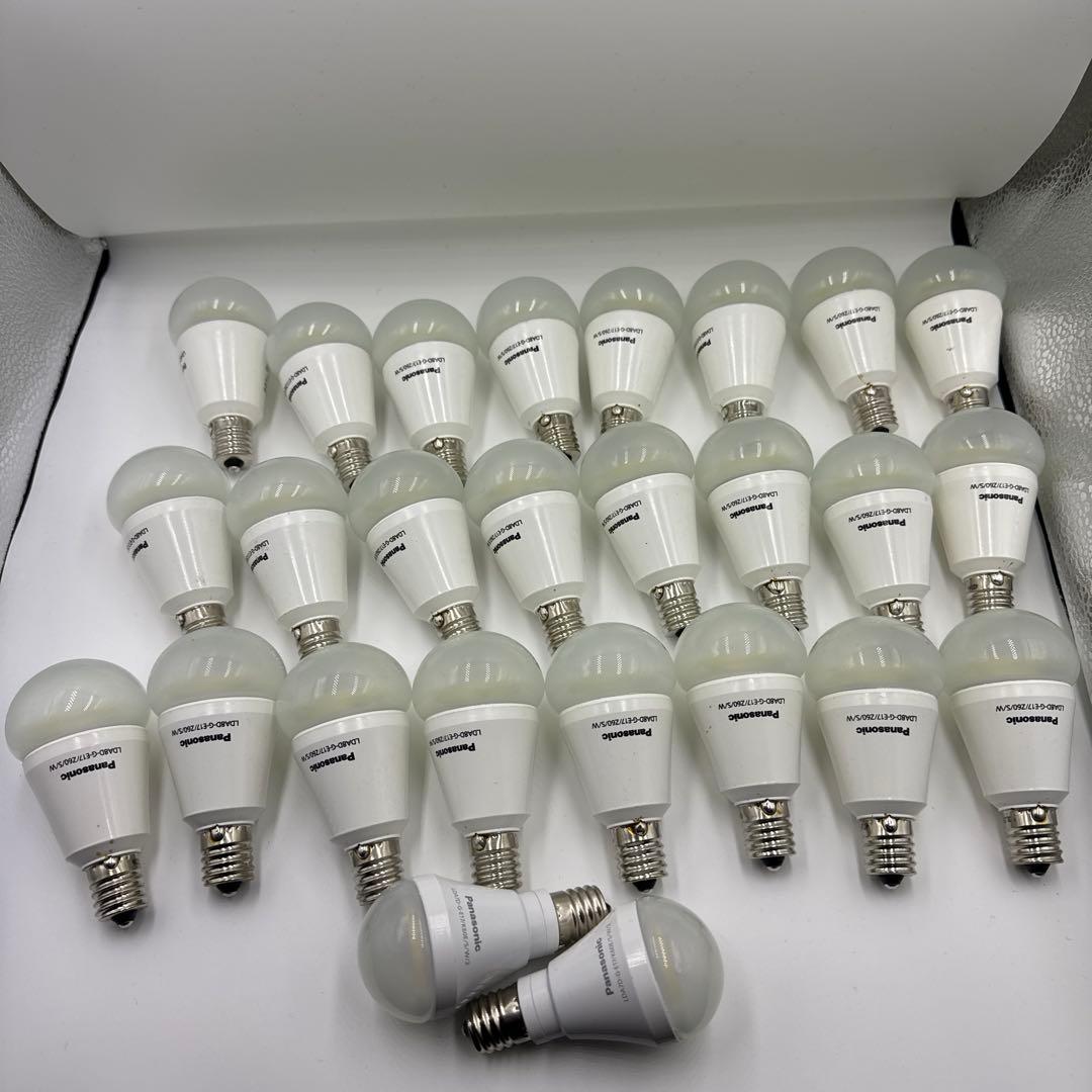 パナソニック LED電球 LDA7D-G 2個& LDA8D-G24個 E17