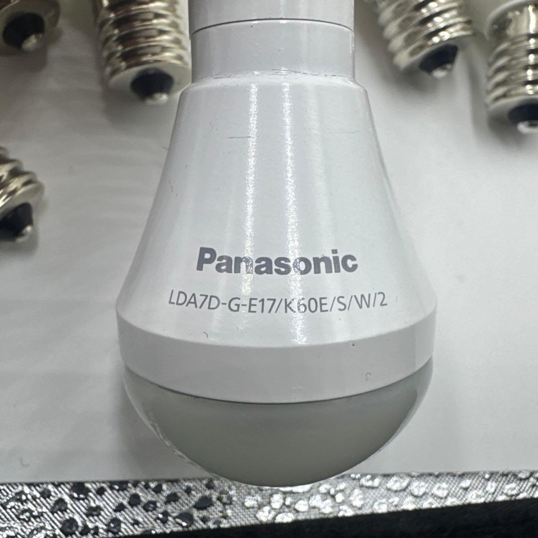 パナソニック LED電球 LDA7D-G 2個& LDA8D-G24個 E17
