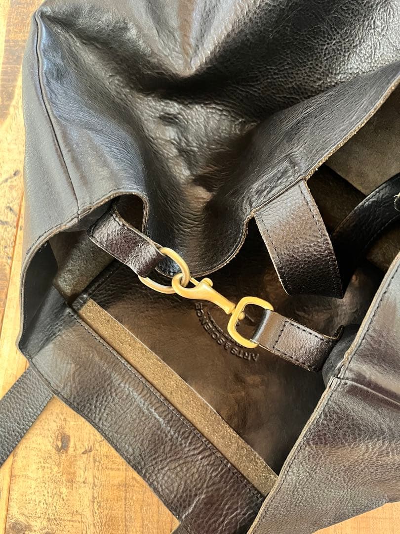 ARTS&SCIENCE レザートートバッグ 大きめユニセックス guidi好き