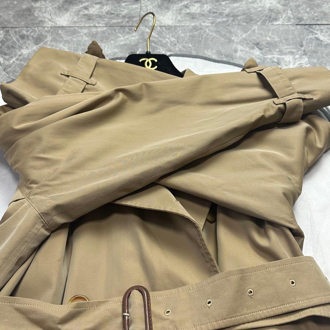 希少♡キャメルヘアライナー付　バーバリー　トレンチコート　ベルト　ノバチェック