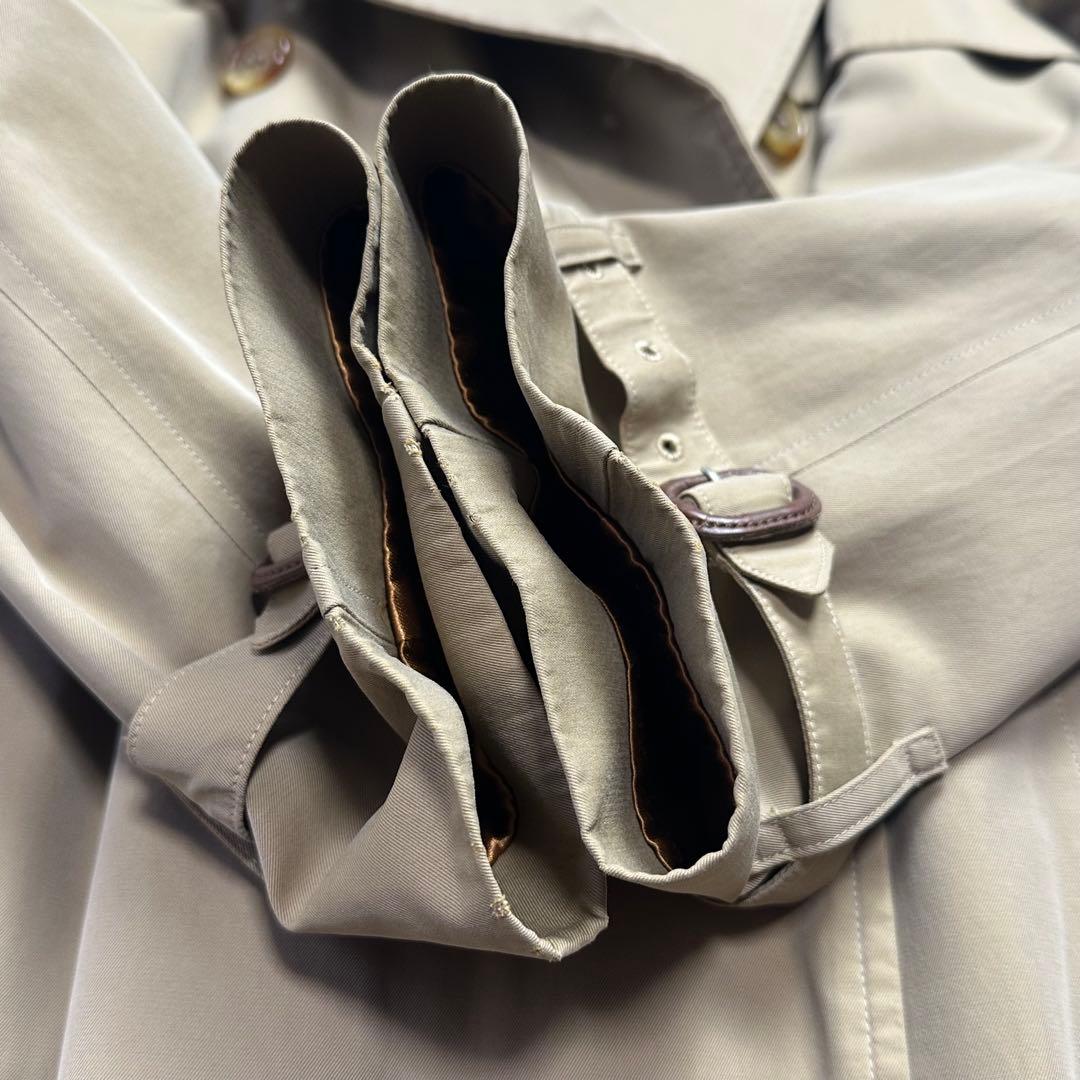 希少♡キャメルヘアライナー付　バーバリー　トレンチコート　ベルト　ノバチェック