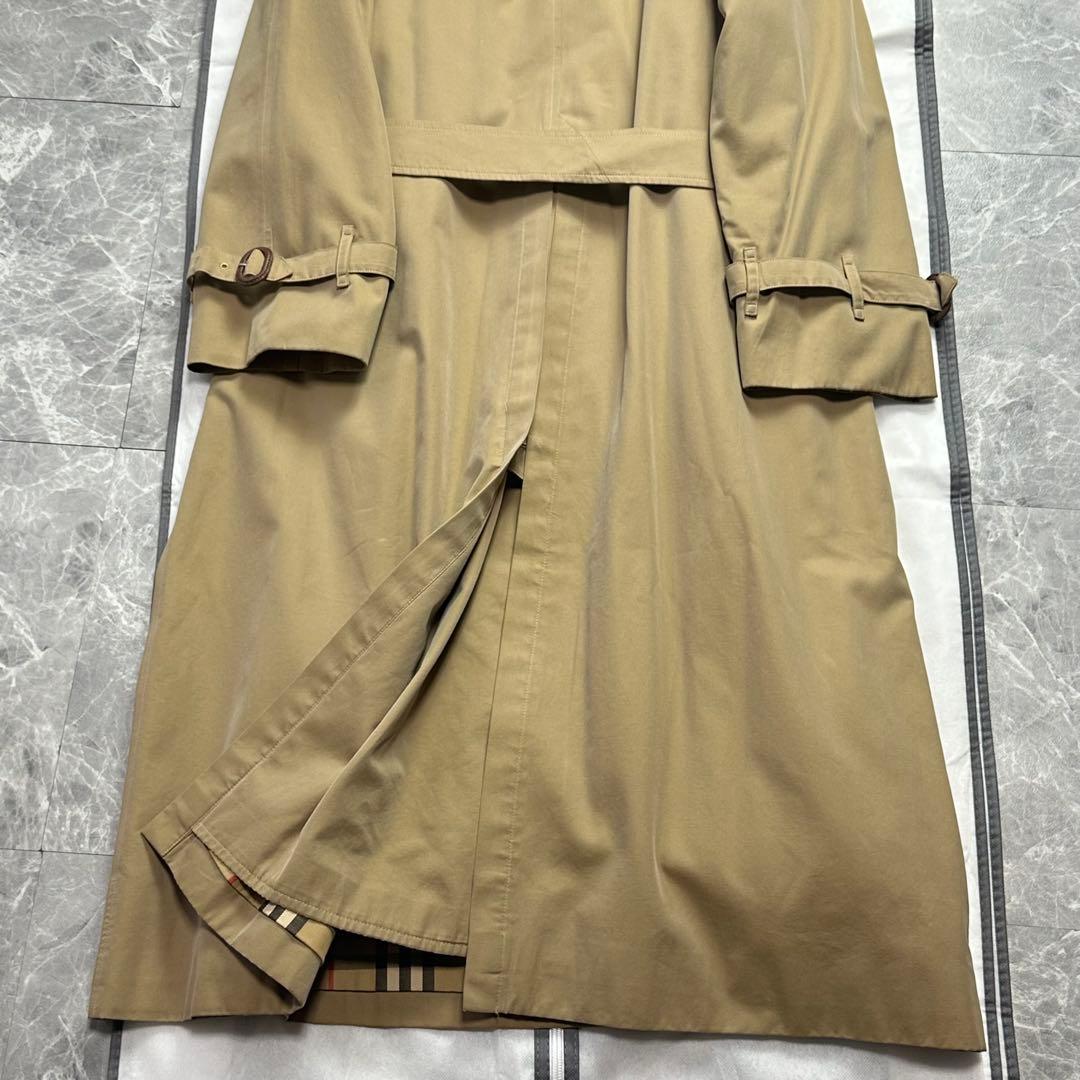 希少♡キャメルヘアライナー付　バーバリー　トレンチコート　ベルト　ノバチェック