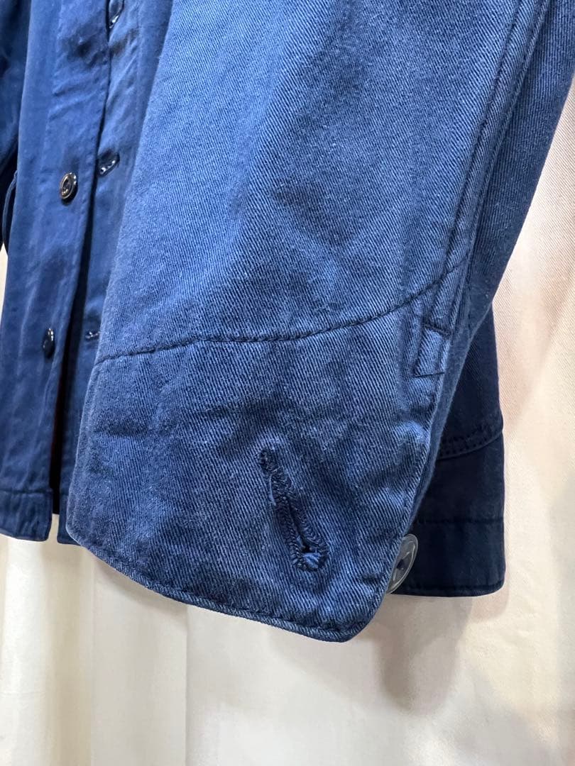 Tenderloin ジャケット ネイビー 襟コーデュロイ