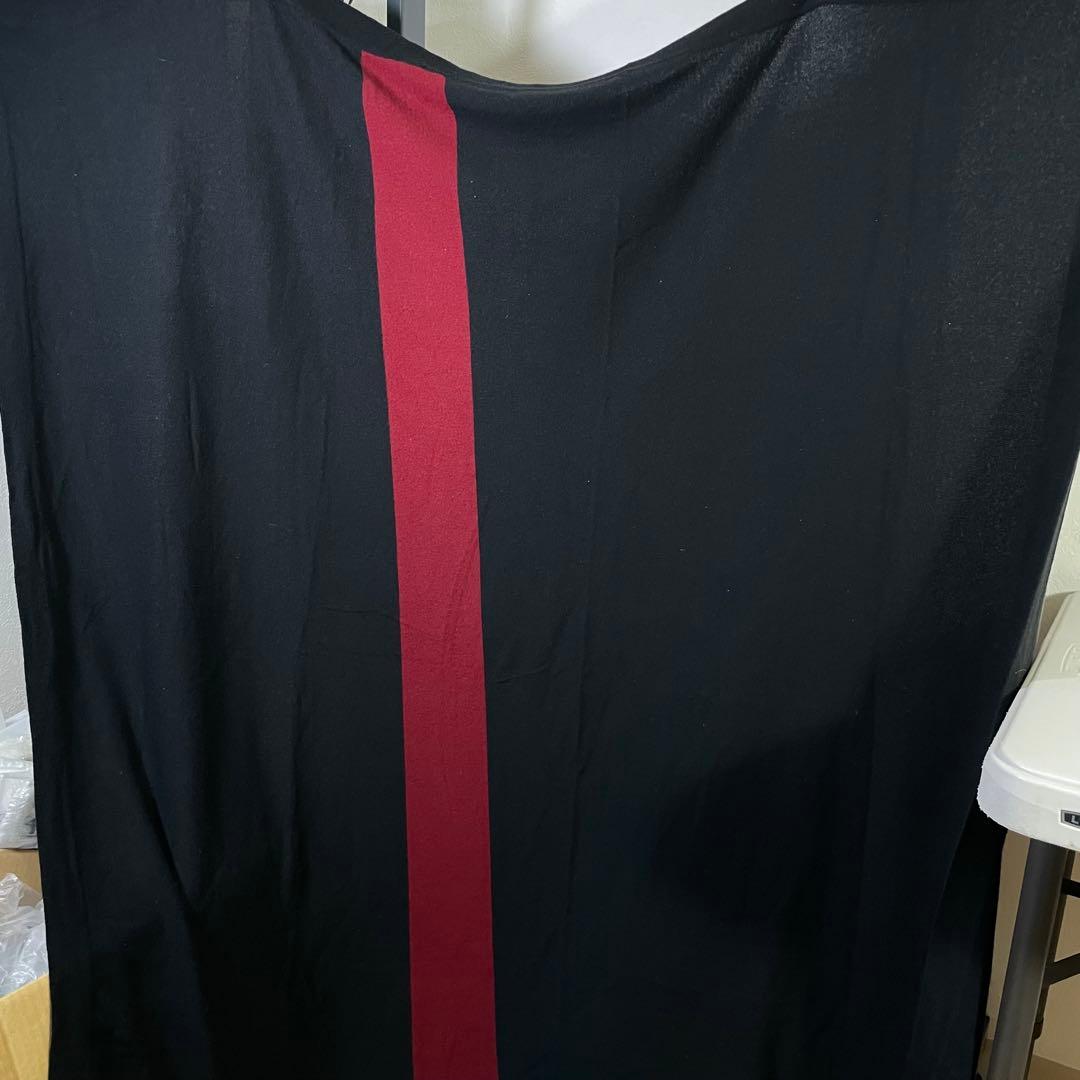 S*A様 CHANEL ストライプ 超大判ブランケット 黒/赤