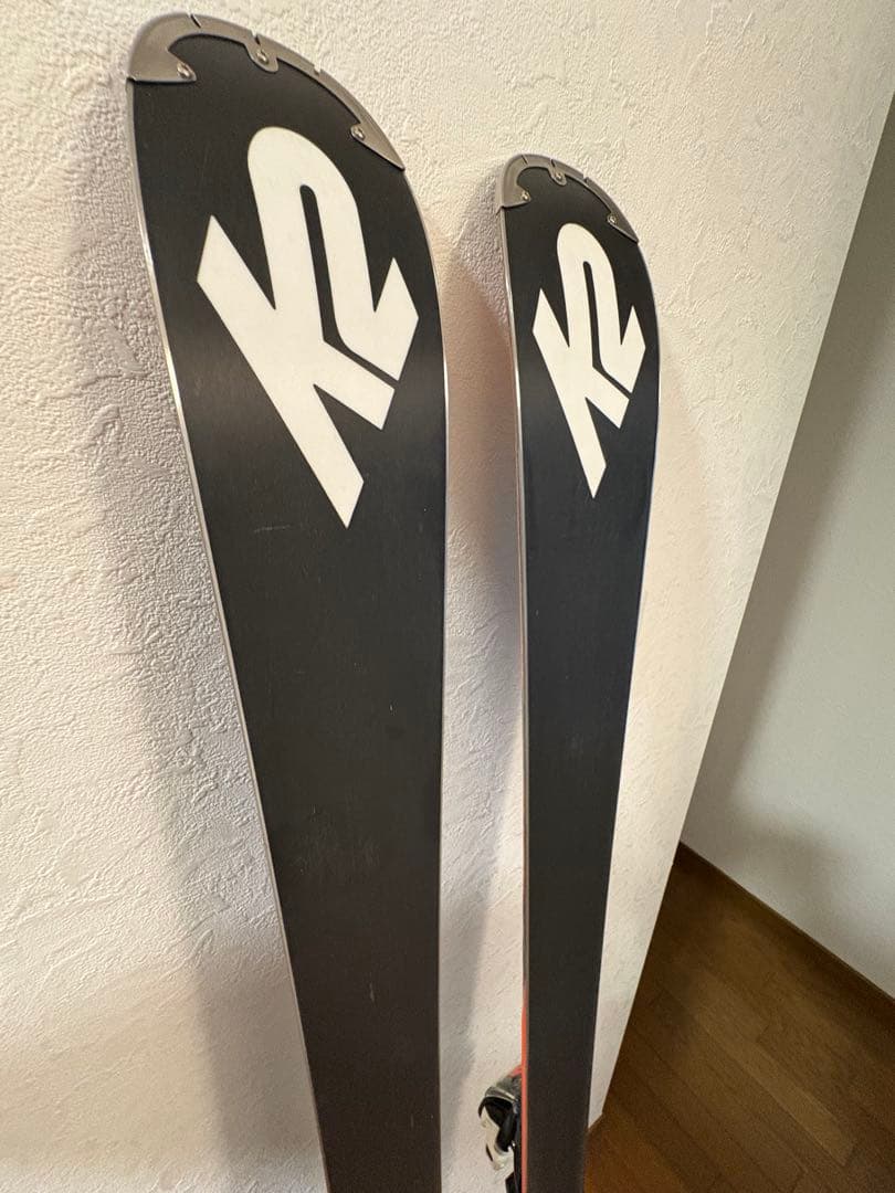 K2 AMP 76 LTD スキー板ビンディング付き初級、中級者用軽量　美品