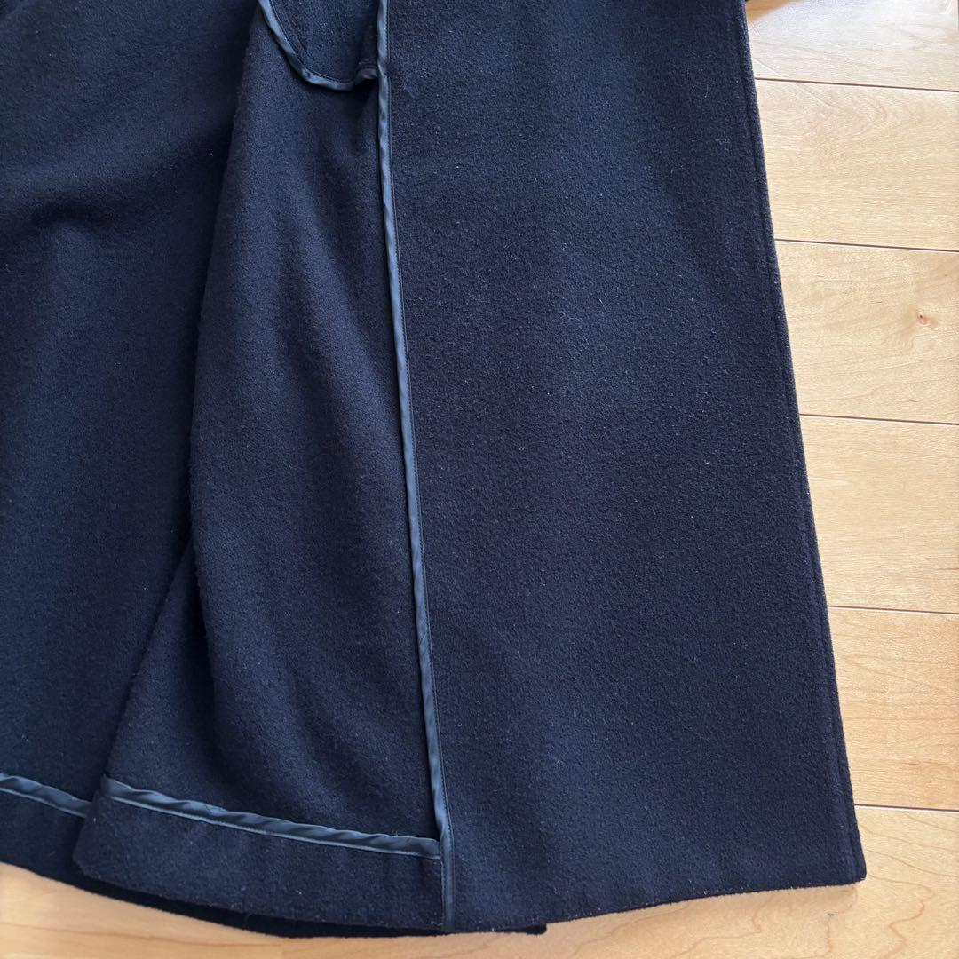 Ameri　CHARME FLARE LONG COAT ネイビー 金ボタン S