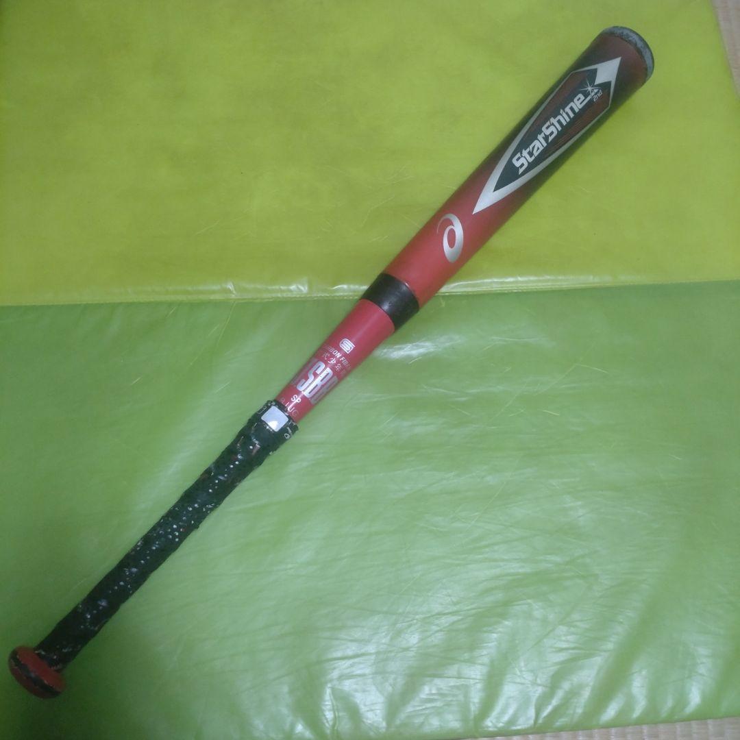 ASICS StarShine 2nd 軟式バット レッド/ブラック