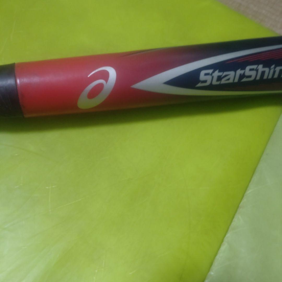 ASICS StarShine 2nd 軟式バット レッド/ブラック