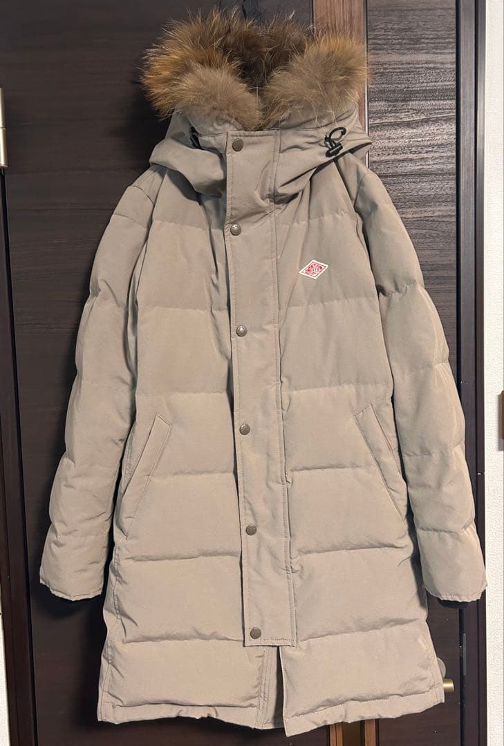 美品！DANTONA ダウンジャケット グレージュ　36