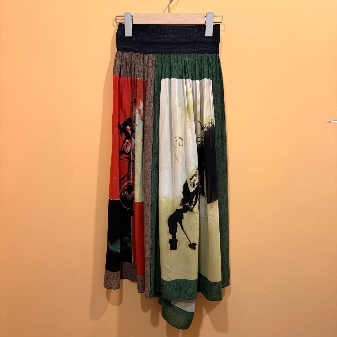Jean Paul Gaultier 総柄 スカート