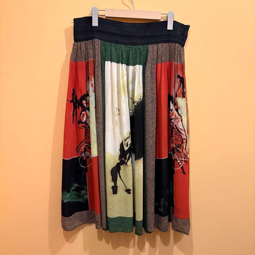 Jean Paul Gaultier 総柄 スカート