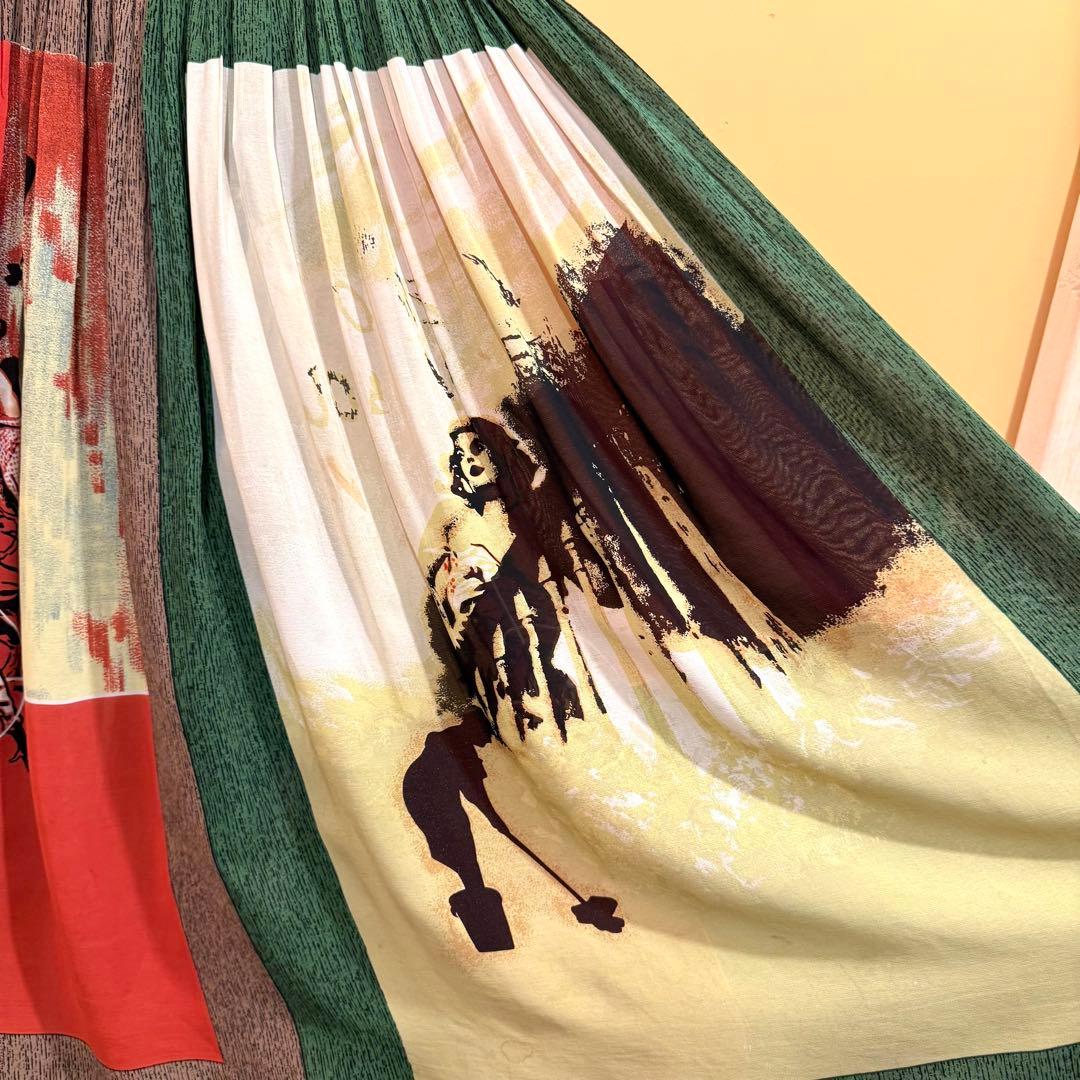 Jean Paul Gaultier 総柄 スカート