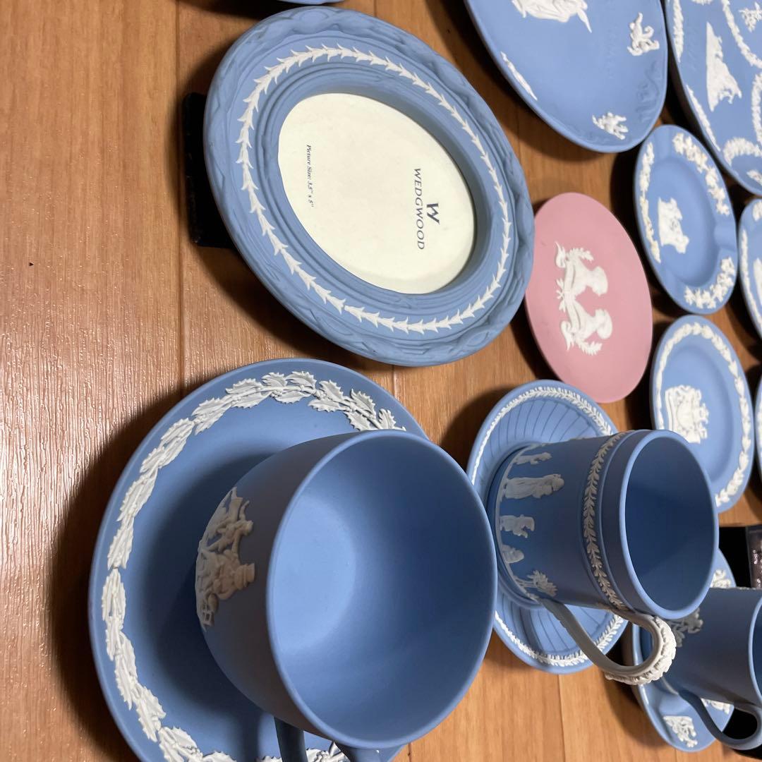  ウェッジウッド ジャスパー イヤープレート カップ&ソーサー