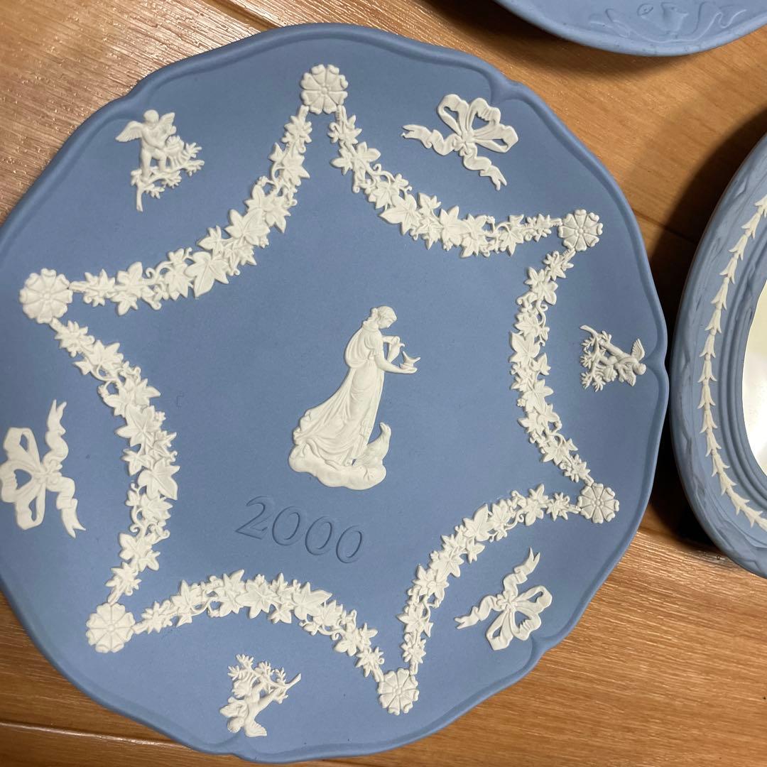  ウェッジウッド ジャスパー イヤープレート カップ&ソーサー