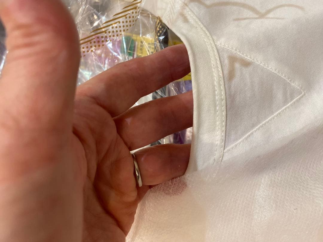 モンクレールTシャツ　双子ワッペン　ダブルワッペン　クリーニング済み