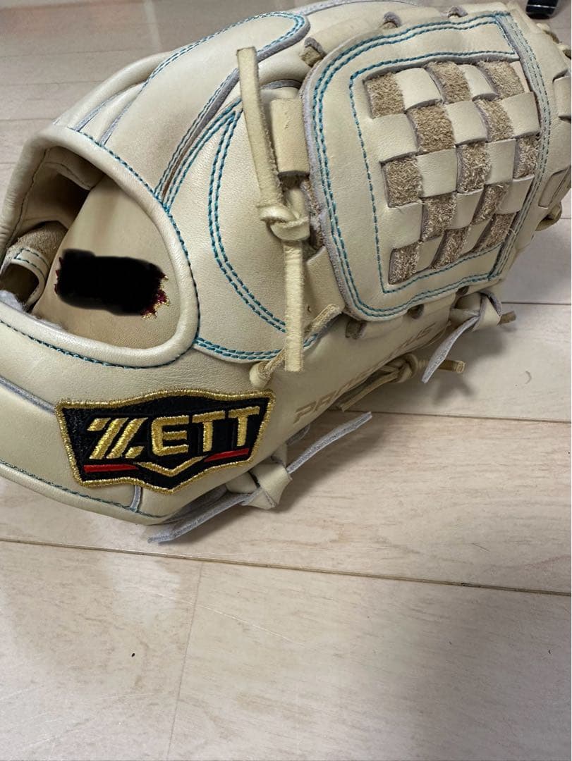 値下げZETT PRO STATUS オーダー軟式グローブ キャメル
