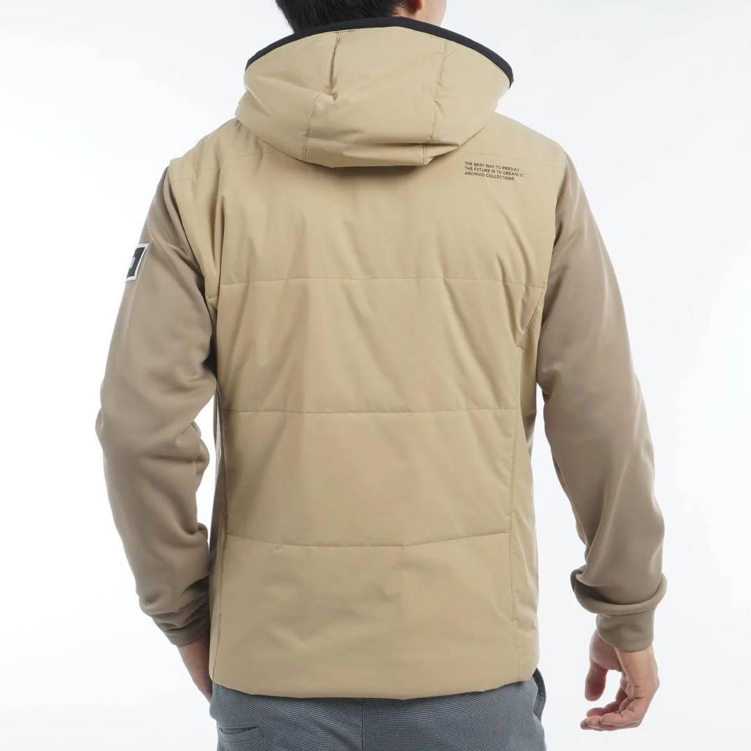 新品未使用　タグ付きarchivio フードブルゾン　ゴルフ　メンズ