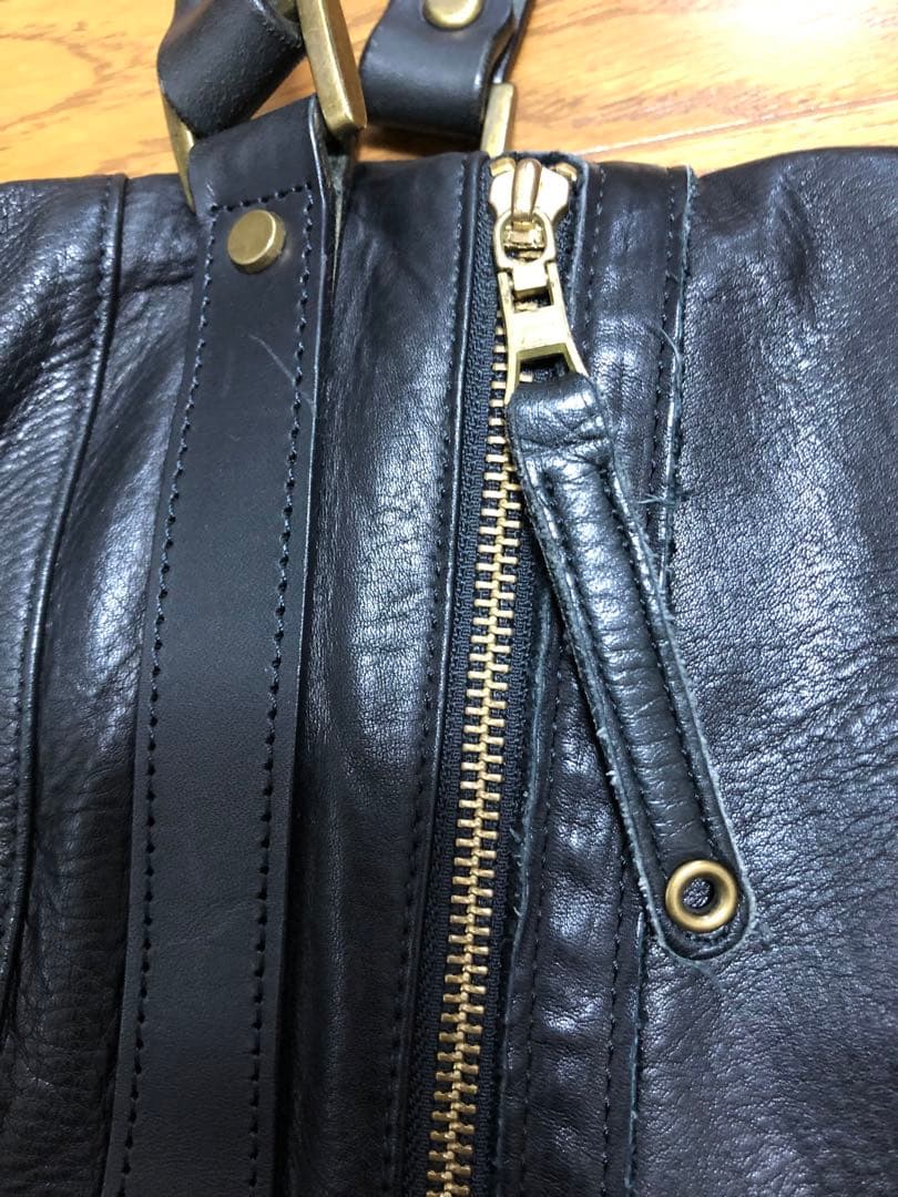 マスターピース　レザーバック