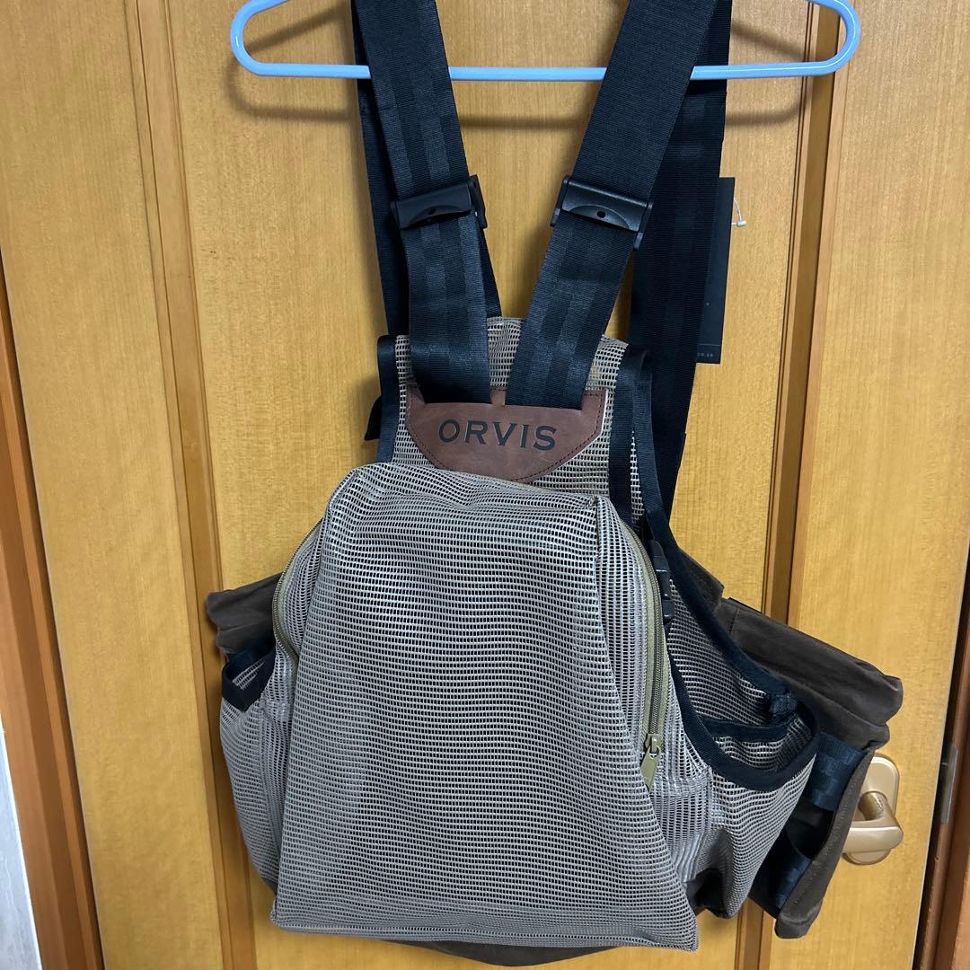 ORVIS ワックスドコットンべスト　未使用　フライ ルアー　ハンティング
