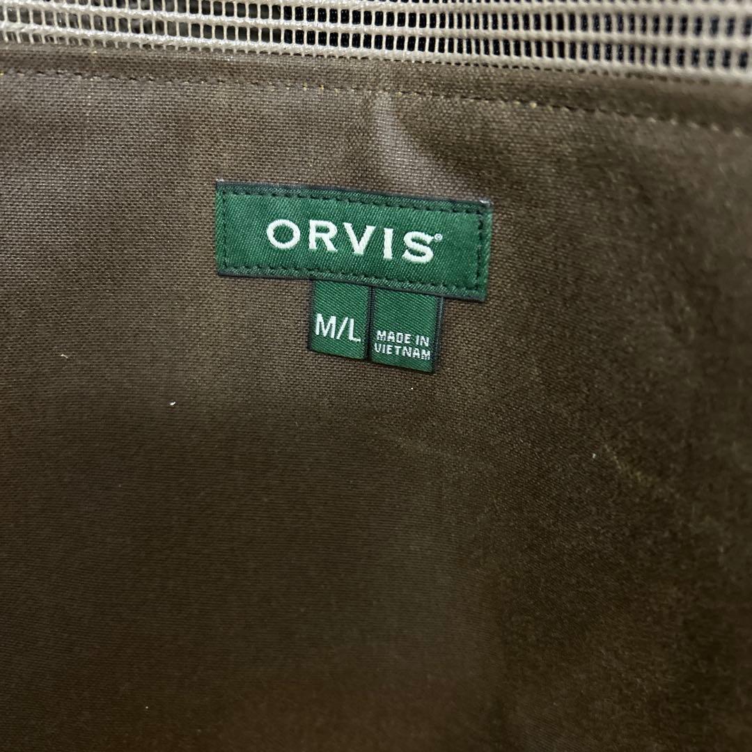 ORVIS ワックスドコットンべスト　未使用　フライ ルアー　ハンティング
