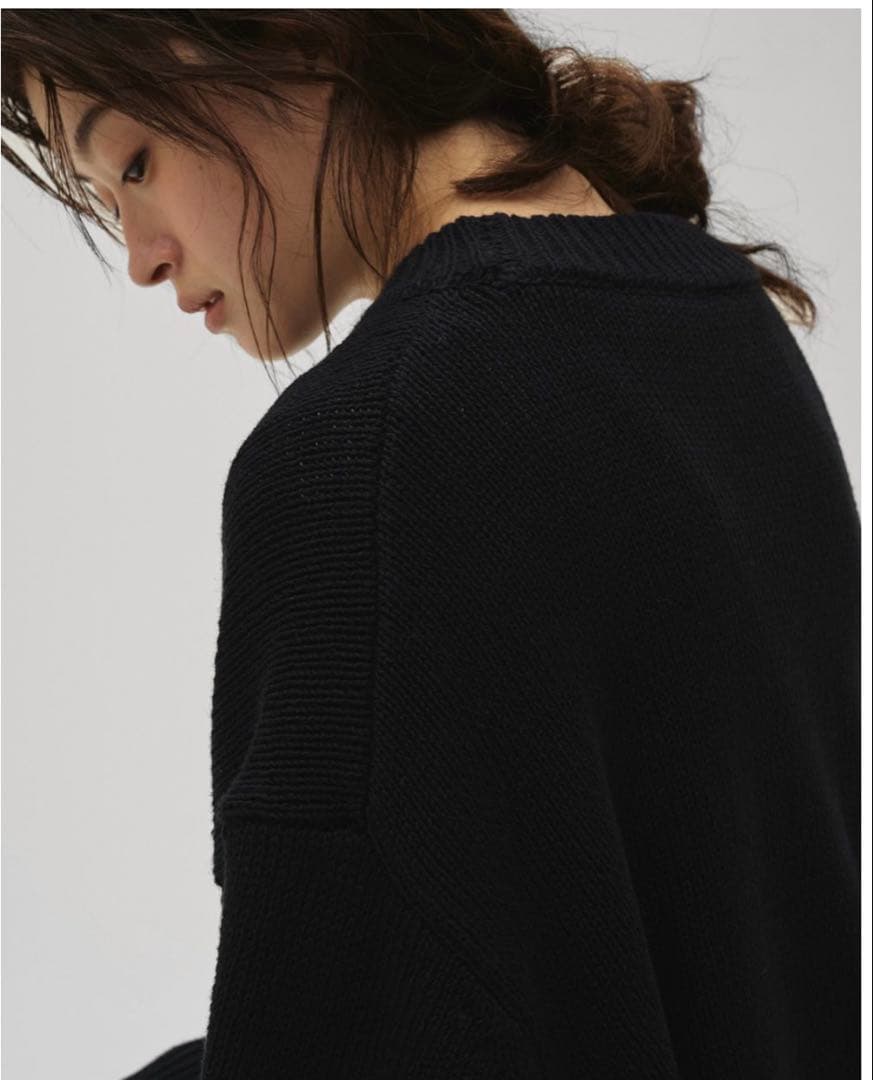 トップス Roundhem Linen Knit