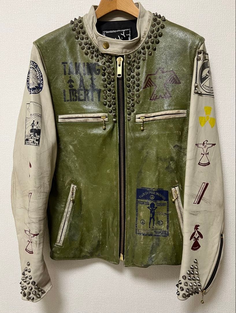 LABRAT×blackmeans D.I.N.Y.#7 鋲ジャン　シングル