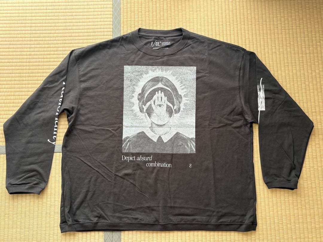 F/CE. 榎本マリコとのコラボ　プリントロングスリーブTシャツ