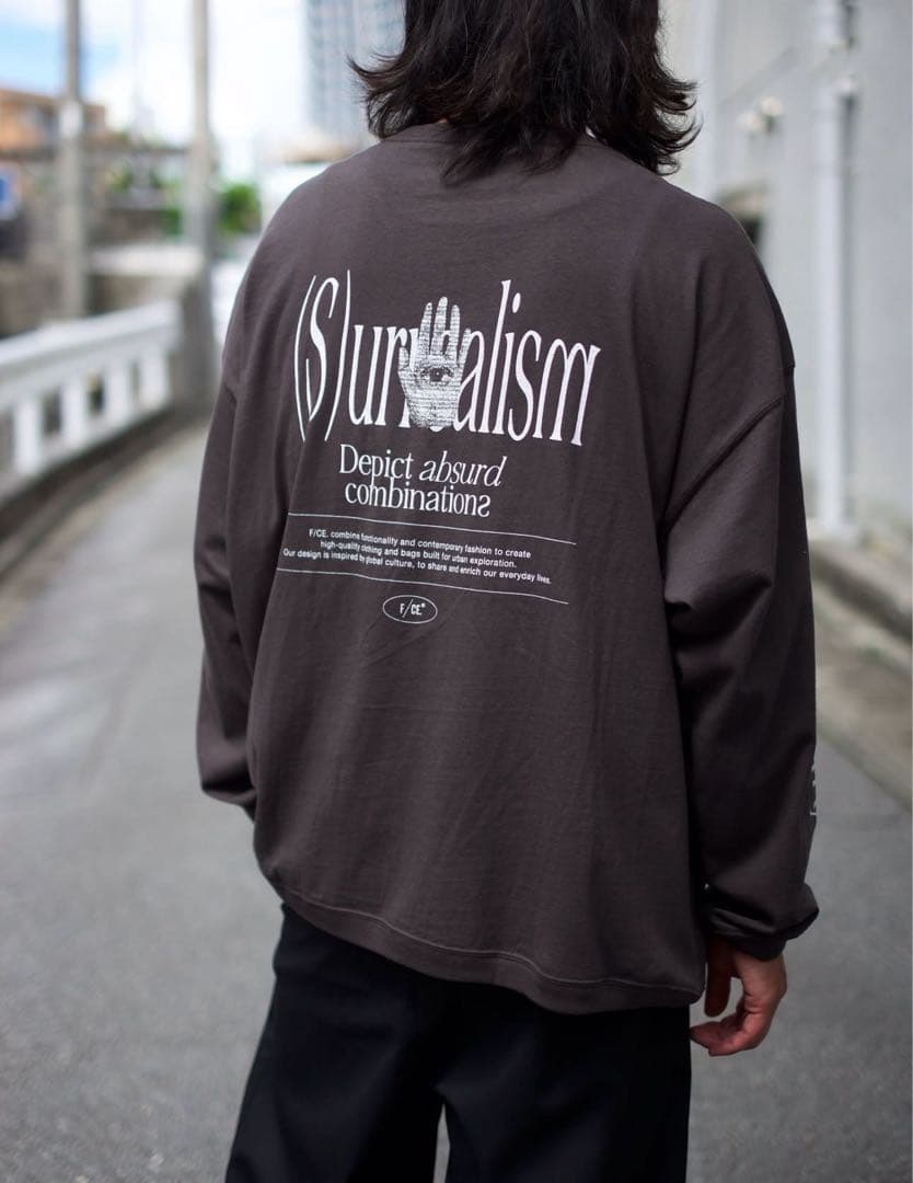 F/CE. 榎本マリコとのコラボ　プリントロングスリーブTシャツ