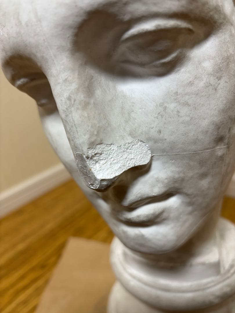 石膏像 古代ヴィーナス首像 アバタのヴィーナス デッサン　岡製作所　OKA