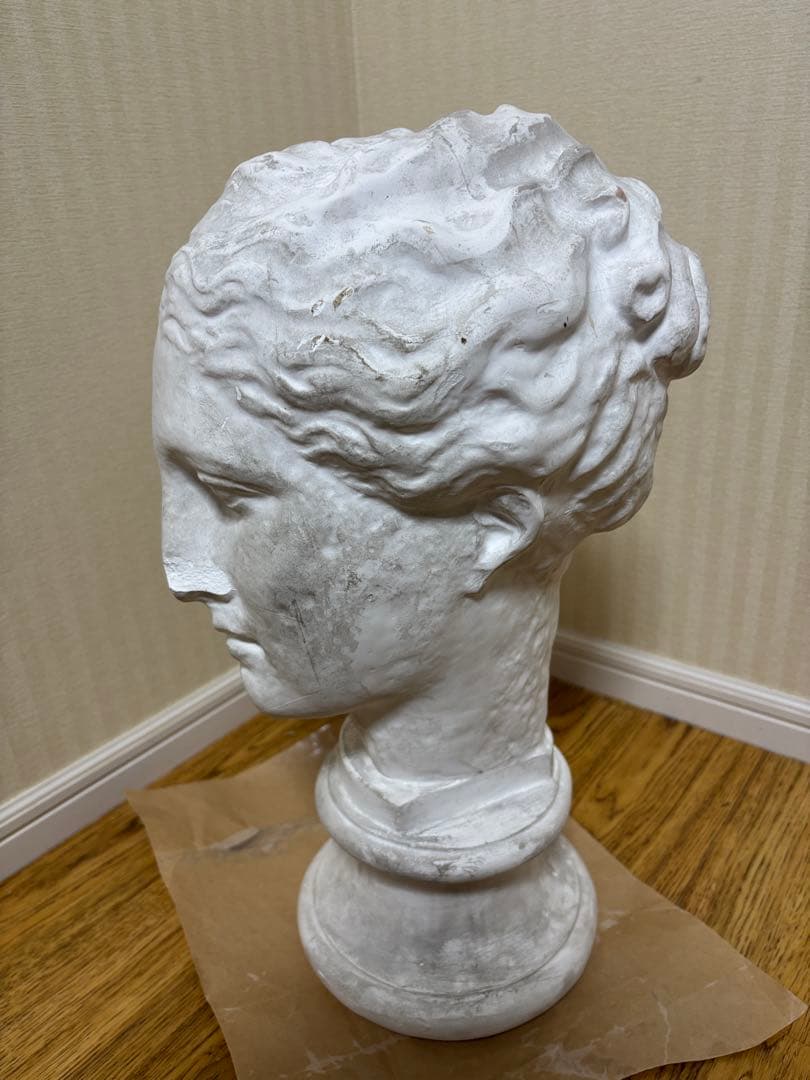 石膏像 古代ヴィーナス首像 アバタのヴィーナス デッサン　岡製作所　OKA