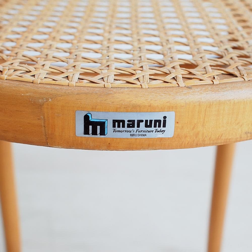 70s 80s オールドマルニ/maruni ラタン チェア ビンテージ レトロ