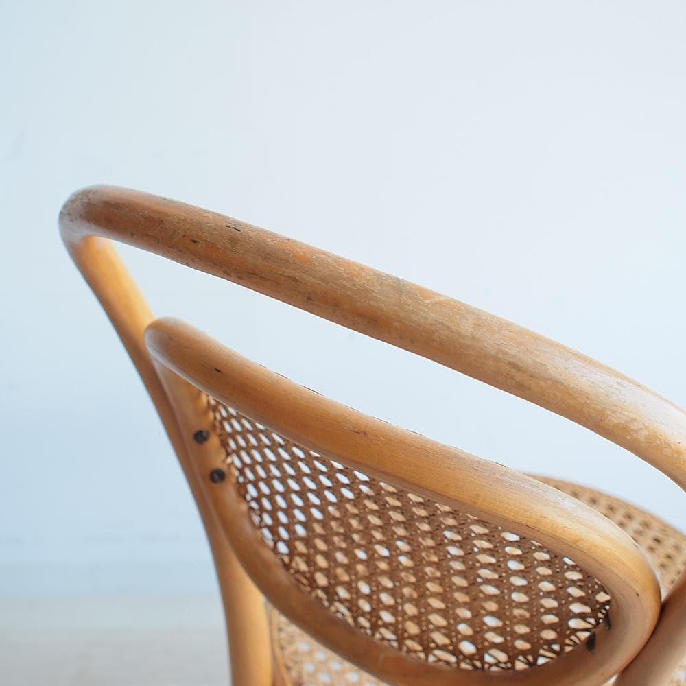 70s 80s オールドマルニ/maruni ラタン チェア ビンテージ レトロ