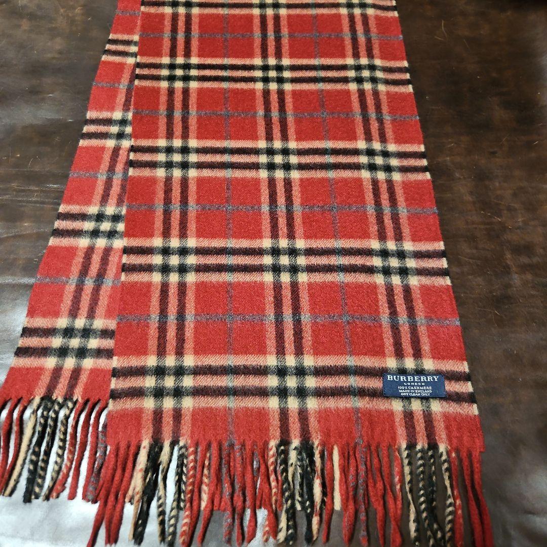 BURBERRY　バーバリー　カシミヤマフラー