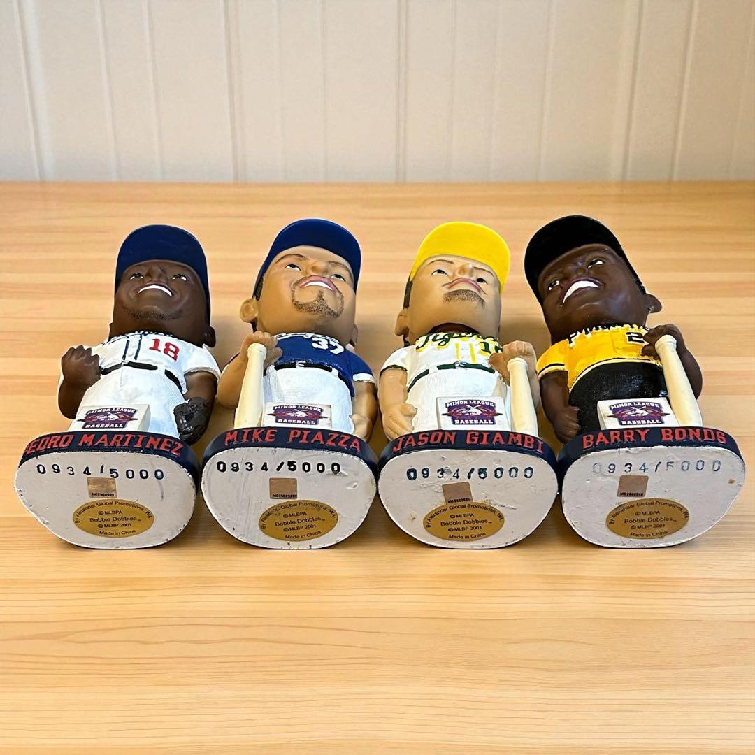 極希少✨限定5000体❣️2001年製 MLBPA MLBボブルヘッド 4体セット