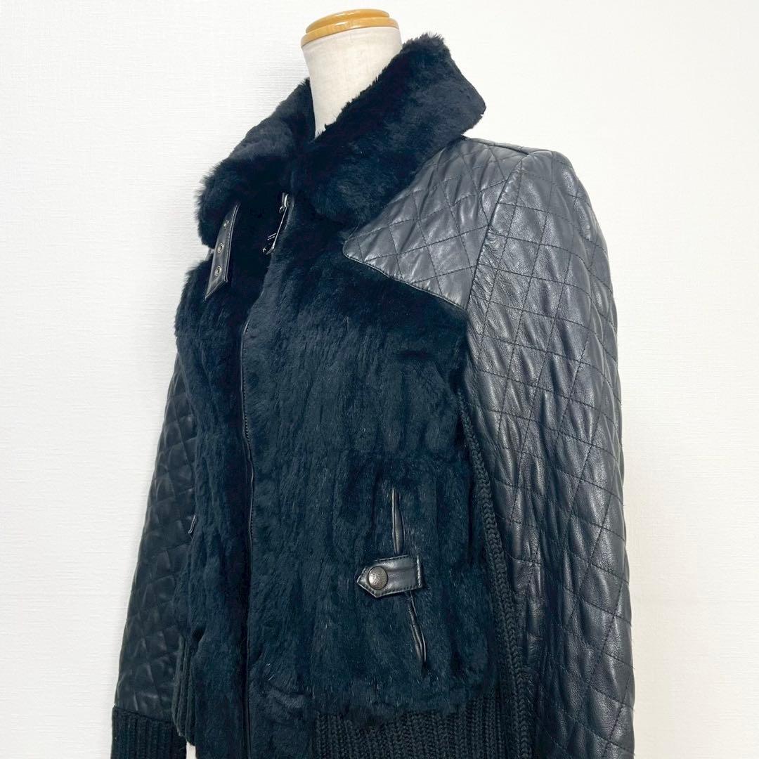 y2k❤️ BURBERRY BLUE LABEL 異素材 ドッキングジャケット